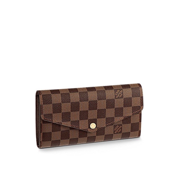 Louis Vuitton Handbags - Authentic Louis Vuitton Damier Ebene Sarah Wallet